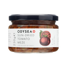 Odysea Sun-Dried Tomato Meze, Glass Jar, 230 g, (Pack of 1)