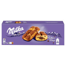 Milka Biscuit Cake, Soft Sponge with Chocolate Chip and Milk Chocolate Filling, 175g