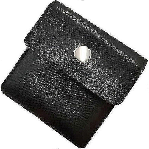 Cendrier de voyage portable - Pochette en cuir discrète et inodore 2