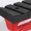 20 grit rubbing brick for stone surfaces, fluted design 3