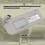 Grey Left Sun Visor for Hyundai Sonata 2006-2008 UV Blocking Assy 4