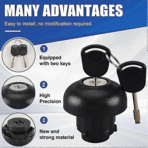 Tankdop compatibel met diverse Ford-modellen van 2006-2019. Duurzaam. 1