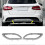 Chrome exhaust trim for Mercedes W177 A-Class - pair 2
