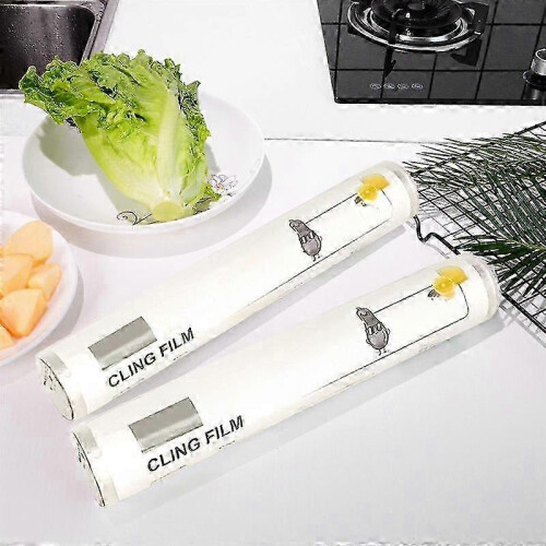 Microwave Safe Plastic Food Wrap for Kitchen and Refrigerator Use 2