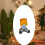 Desk Lamp with Shy Man Design, White Night Light, Modest Decor 2