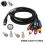 RGB/RGBS Video Cable for MD2 with BNC Adapter 3