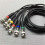 RGB/RGBS Video Cable for MD2 with BNC Adapter 5