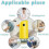 Automatic Soap Dispenser - Electric Soap Dispenser - 220ML Automatic Soap Dispenser with Infrared Motion Sensor Suitable for Kitchen 3