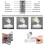 Mini LED Spotlights for Display, Wireless Indoor Lights with Remote Control 5