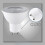 Plafonnier LED GU10 7W 7W, 4000K, pour menu. 5