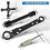 Plumbing Tools Angle Stop Removal Tool with 1/2 Compression Sleeve Puller, Quick Repair Plumbing Wrench Kit 5