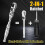 2-in-1 ratchet tool for workshops, 1/4" drive 72 teeth reversible 5