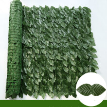 (dark Green apple, 50x200cm) Artificial Ivy Hedge Fence Panels Green Faux Ivy Leaf Privacy Fence Screen for Outdoor Home Garden Balcony Decoration