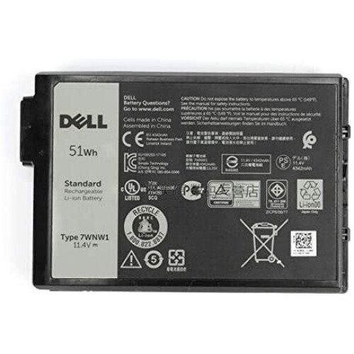 Dell Dell Battery 51WHR 3 Cell Lithium Ion