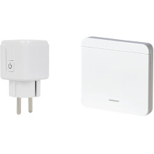 Interruptor de Controle Remoto Sem Fio Plugue EU 220V 16A Interruptor de Parede Sem Fio, Tomada Elétrica para Lâmpada de Eletrodoméstico