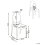 Beliani Set of 2 Dining Chairs RULISON Transparent 3