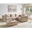 Beliani Modular Corner Sofa 4 Seater AXEBO Left Hand Beige Boucle 2