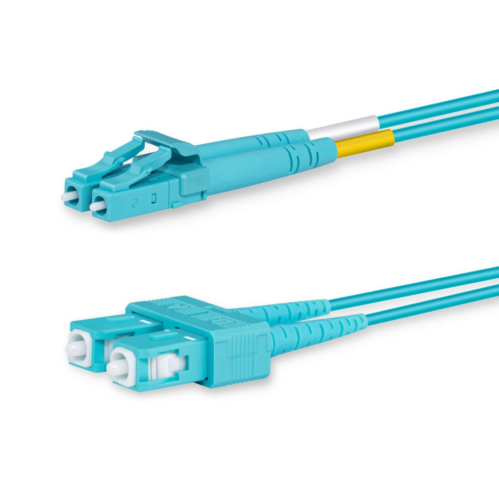 Lanview Lc-Sc Multimode Fibre Cable Duplex 5M Om3 50/125 Lszh 5704174320074