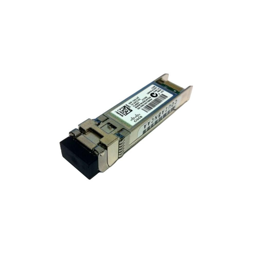 Cisco 10Gbase-Lr Sfp+ Transceiver Module For Smf 1310-Nm Wavelength Lc Duplex Connector 5712505166215
