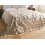 Beliani Blanket CHACK Cotton 200 x 220 cm Beige 2
