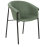 Beliani Set of 2 Dining Chairs AMES Dark Green 4