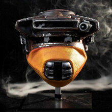 (Leia Boushh) Star Wars Helmet Cosplay Prop Resin Replica for Adult Halloween Cosplay Costume