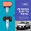 4st Bil TPMS-Sensor 4H23-1A159-AB för  Sport LR3 LR2 Övervakningssystem för Däcktryckssensor 4
