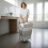 Foldable Laundry Basket Metal Frame Hamper UK 3