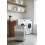 Foldable Laundry Basket Metal Frame Hamper UK 8