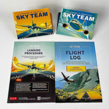 Sky Team Cooperative Dice Game - A Fun Board Game for Parties and 2 Players