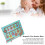 Magnetic Counting Matching Board Early Educational Learning Counting Puzzle Board for Children Star Shape 1