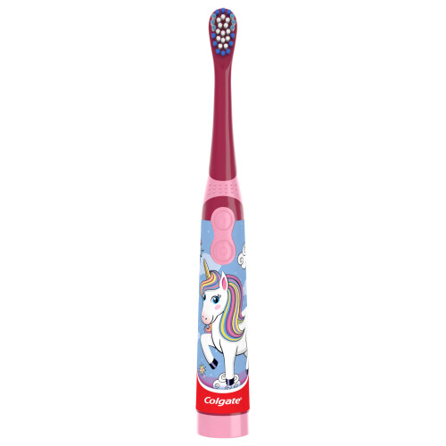 Colgate Colgate Kids Battery Powered Toothbrush, Unicorn, 1 Count 1