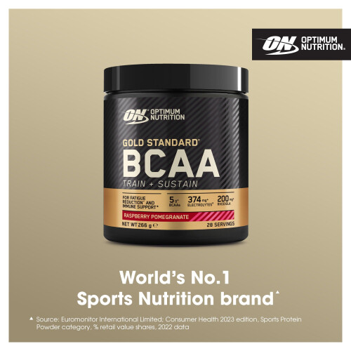 Optimum Nutrition Optimum Nutrition Gold Standard BCAA Train + Sustain, Amino Acids Pre 1