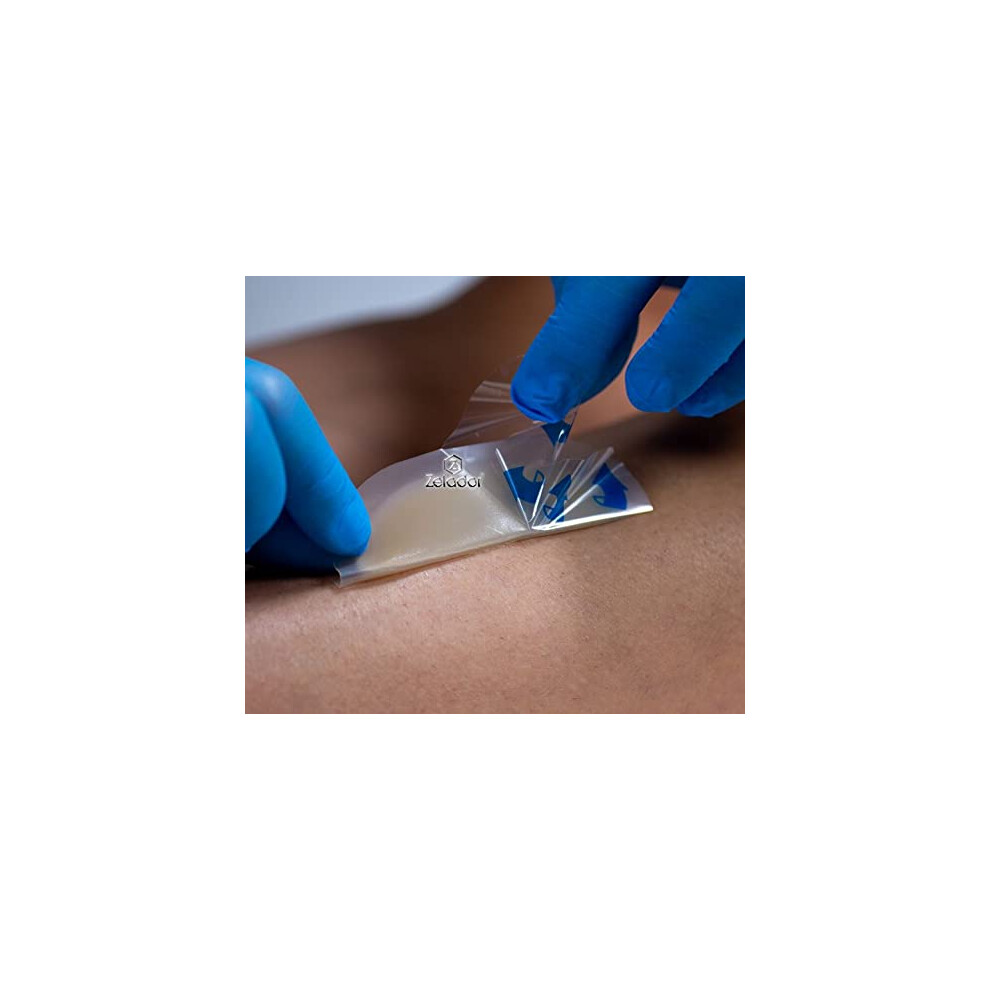 Hydraseal Hydrocolloid Border Wound Dressing Â Waterproof, Breathable & Adhesive Patches For Faster Healing, Blister & Acne Protection Â Ideal For Sensitive