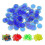 100 Colourful Transparent Bingo Chips for Fun British Bingo Sessions 1