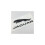 (Black) Suitable for Jaguar Rear Trunk Labeling Logo19*4cm 2