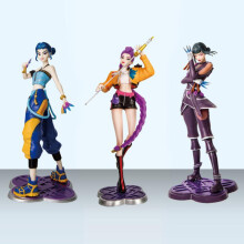 (Witch hunter group-rumi [blister box]) K-POP ZOYI LUMI Demon Hunter Girl Group Figure Mira Anime Waifu Model Desktop Ornament Collectible PVC 6-inch