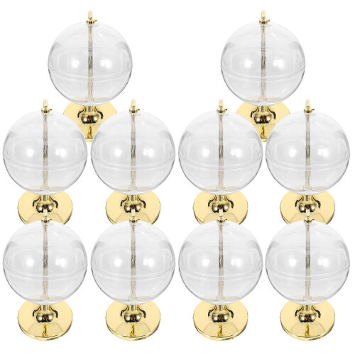 Decorative Globe Candy Boxes Elegant Candy Holder 12.00X7.00X7.00CM Functionality 10PCS