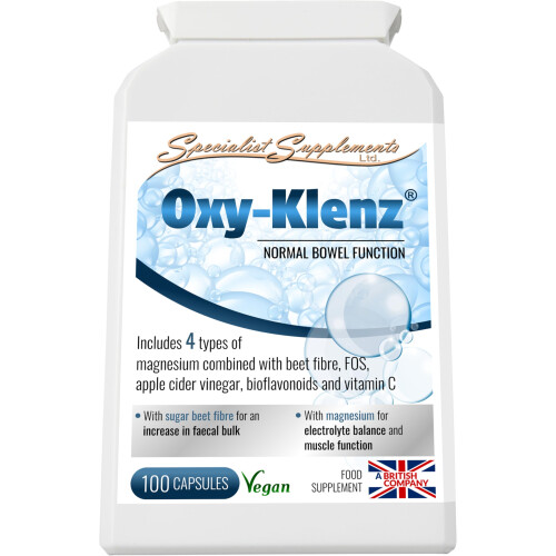 Specialist Supplements Oxy-Klenz Healthy Bowel Function 100 Capsules 2