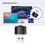 Mouse Jiggler Adjustable Mouse Mover Mouse Shaker with /OFF Buttons Plug and  for Keeps Computer Laptop Awaking 10