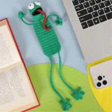 3D Animal Cartoon Bookmark Crochet Handmade Bookmark A