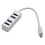 Fast data transfer USB hub, 4-port USB 3.0 hub with current protection. 1