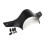 Sun Visor Windshield for Vespa GTS Matte Black 1
