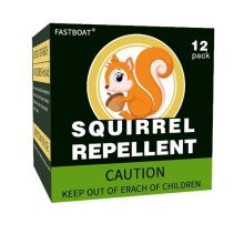 (25g) Solar Animal Repeller Ultrasonic Repellent for Outdoor Squirrel Rat Snake Bird Rabbit Centipede Garden Pest Control