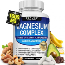 (white) Hyaluronic Acid Collagen Capsules 90 Count Vitamin Body Supplement Magnesium Complex Capsules