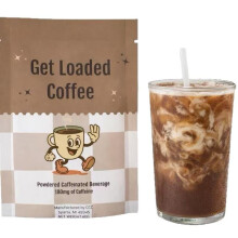 (24g) Loaded Tea Energy Powder 200mg Caffeine Instant Drink 24g Individual Packets Pre Workout