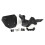 Motorcycle Accessories Front Windshield Kit for YAMAHA Black 1