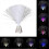 Battery-operated night light featuring fiber optic lamp technology 2
