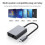 Adaptador Ethernet para Google TV 4K, base USB C con puerto LAN. 2