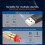 Toslink audio prevodník pre USB A na SPDIF optický adaptér 5